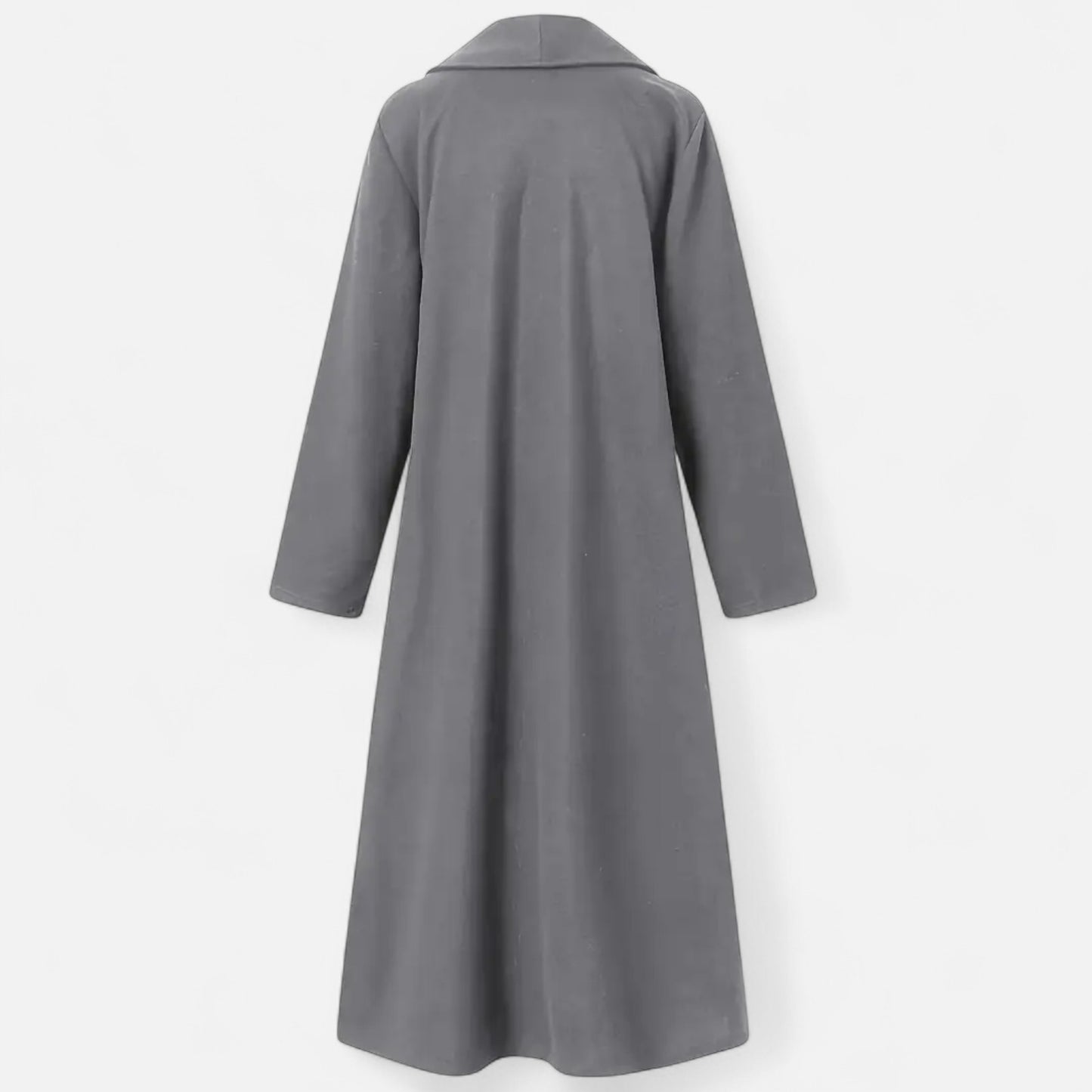 Dorevelle | Women’s Plus Size Overcoat - Lapel Collar Elegance