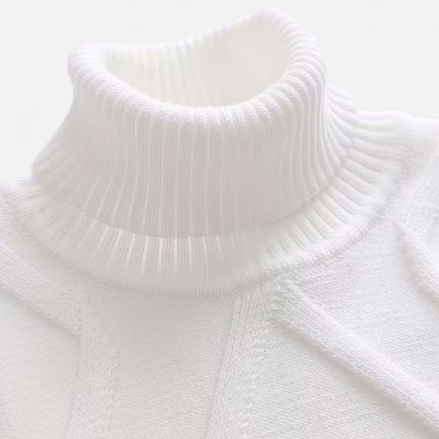 Dorevelle | Men’s Rib-Knit Turtleneck Sweater