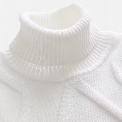 Dorevelle | Men’s Rib-Knit Turtleneck Sweater