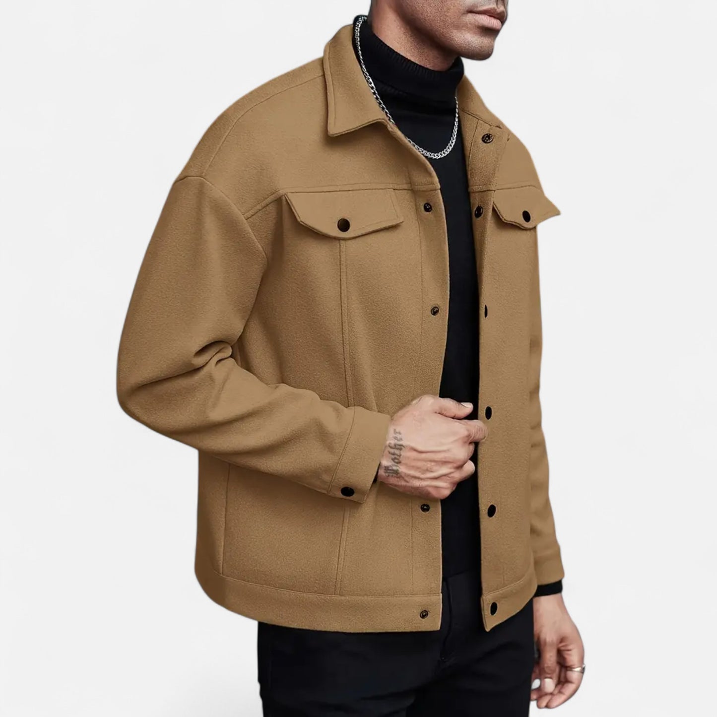Dorevelle | Men’s Casual Lapel Jacket – Spring Autumn Elegance