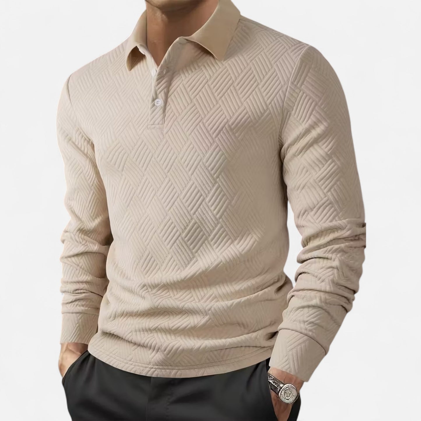 Dorevelle | Men’s Long Sleeve Polo Shirt