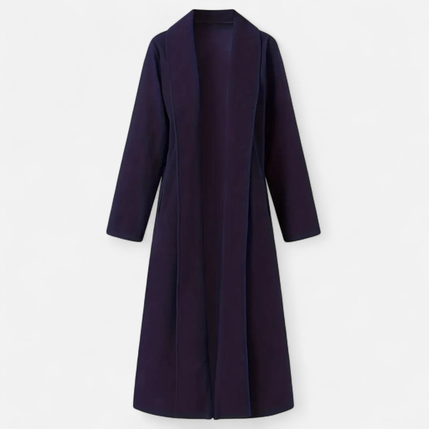 Dorevelle | Women’s Plus Size Overcoat - Lapel Collar Elegance