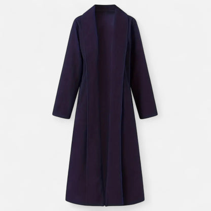 Dorevelle | Women’s Plus Size Overcoat - Lapel Collar Elegance