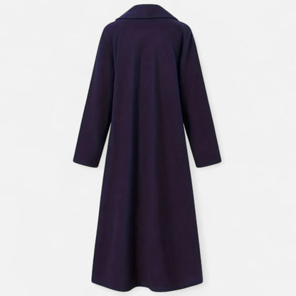 Dorevelle | Women’s Plus Size Overcoat - Lapel Collar Elegance