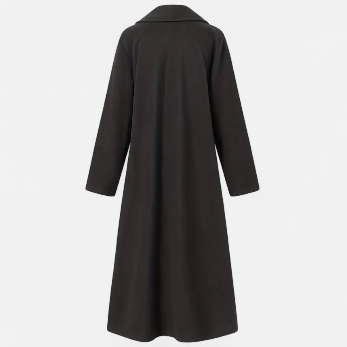 Dorevelle | Women’s Plus Size Overcoat - Lapel Collar Elegance