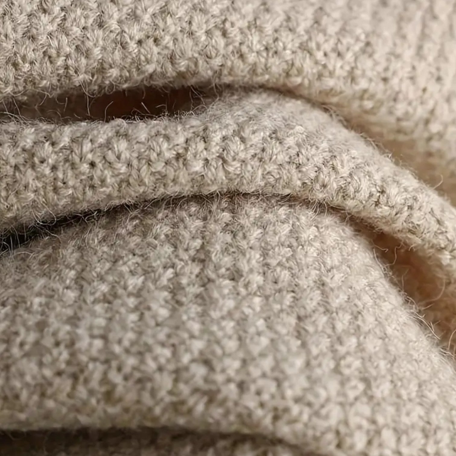 Women’s Cozy Knit Sweater and Wide-Leg Trousers Set