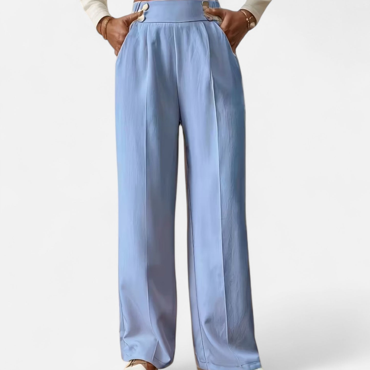 Dorevelle | Elegant French-Inspired Straight-Leg Office Pants