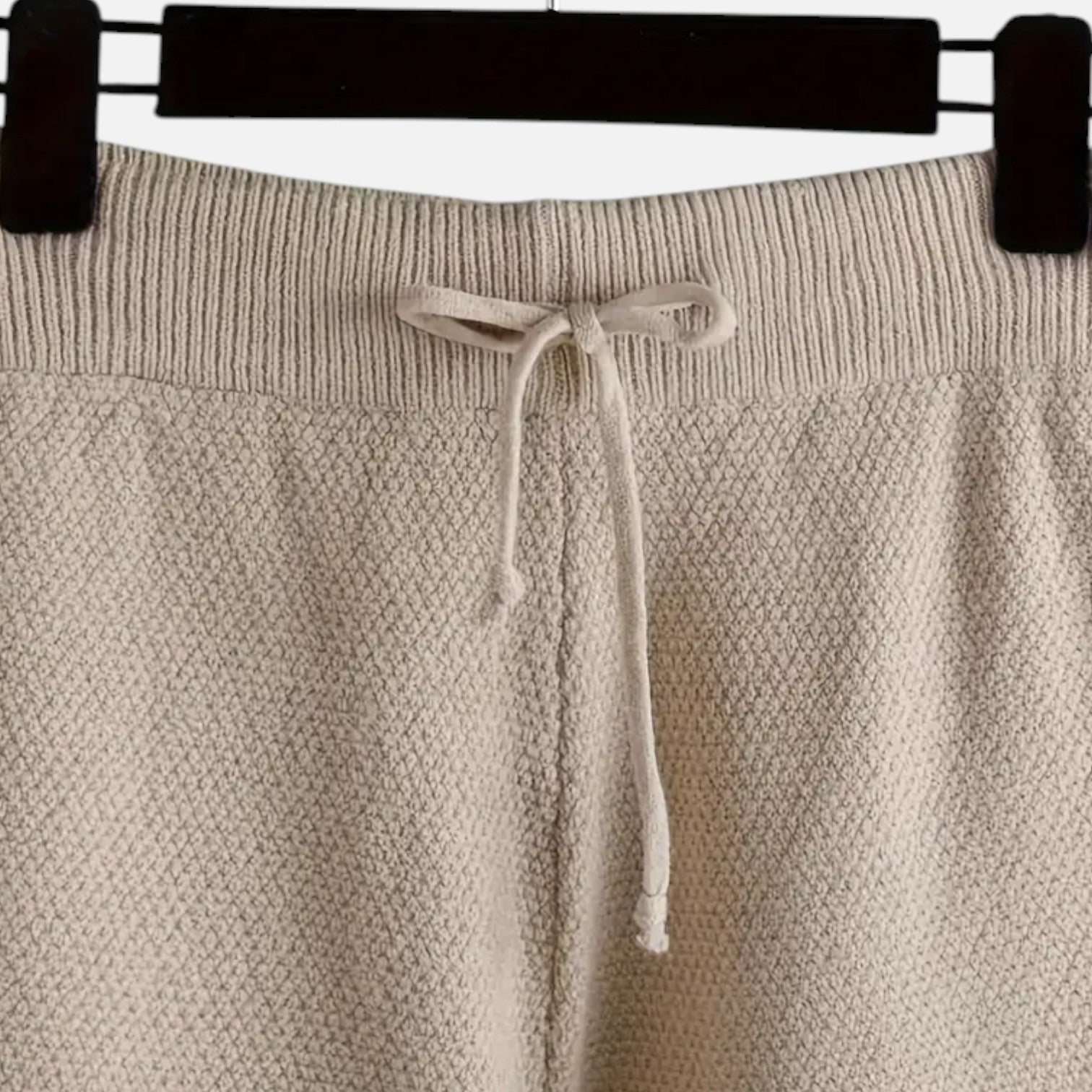 Women’s Cozy Knit Sweater and Wide-Leg Trousers Set
