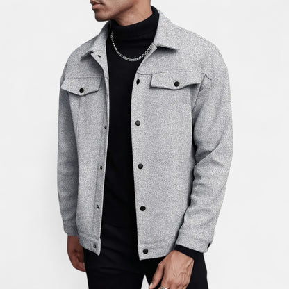 Dorevelle | Men’s Casual Lapel Jacket – Spring Autumn Elegance