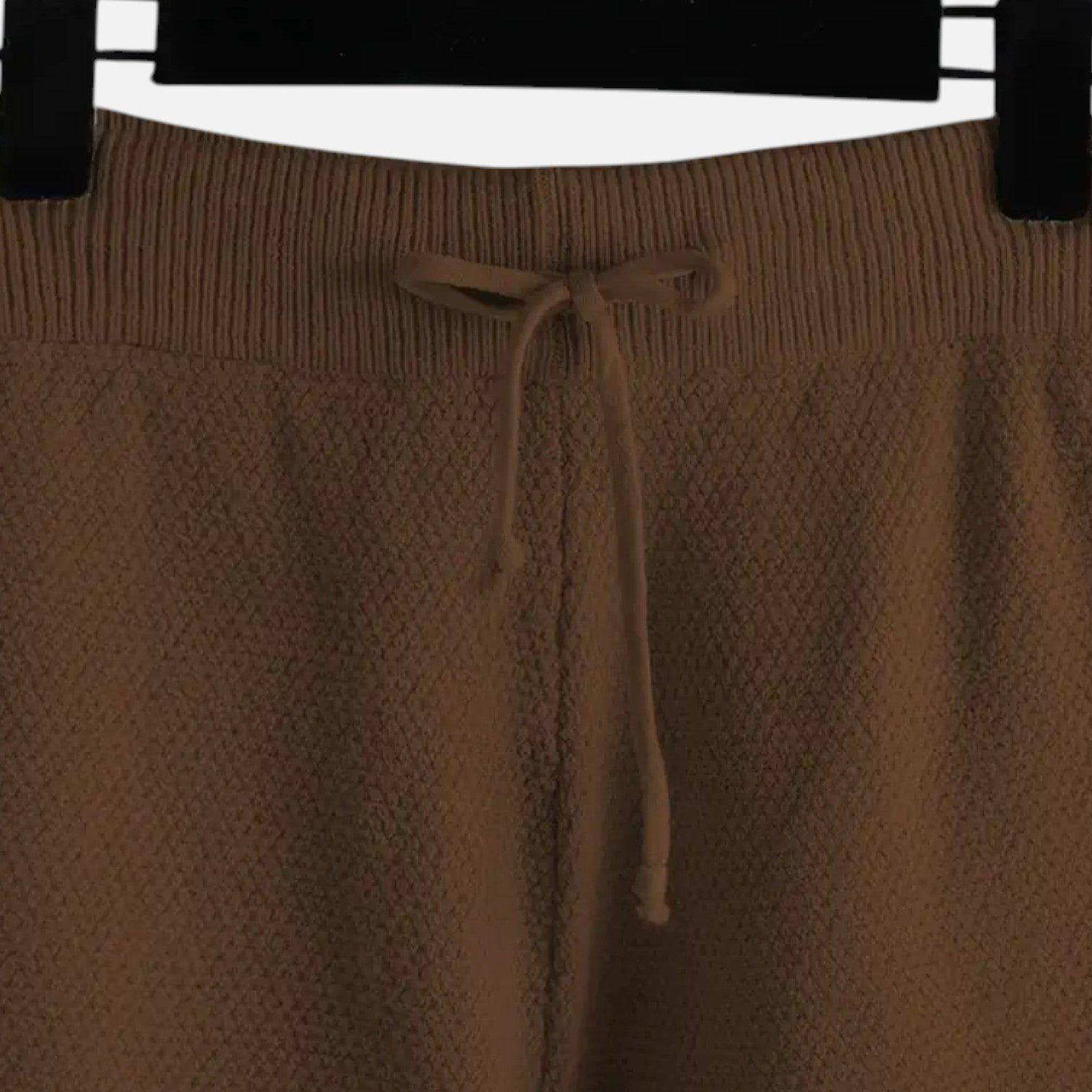 Women’s Cozy Knit Sweater and Wide-Leg Trousers Set