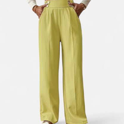 Dorevelle | Elegant French-Inspired Straight-Leg Office Pants