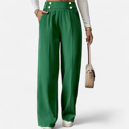 Dorevelle | Elegant French-Inspired Straight-Leg Office Pants