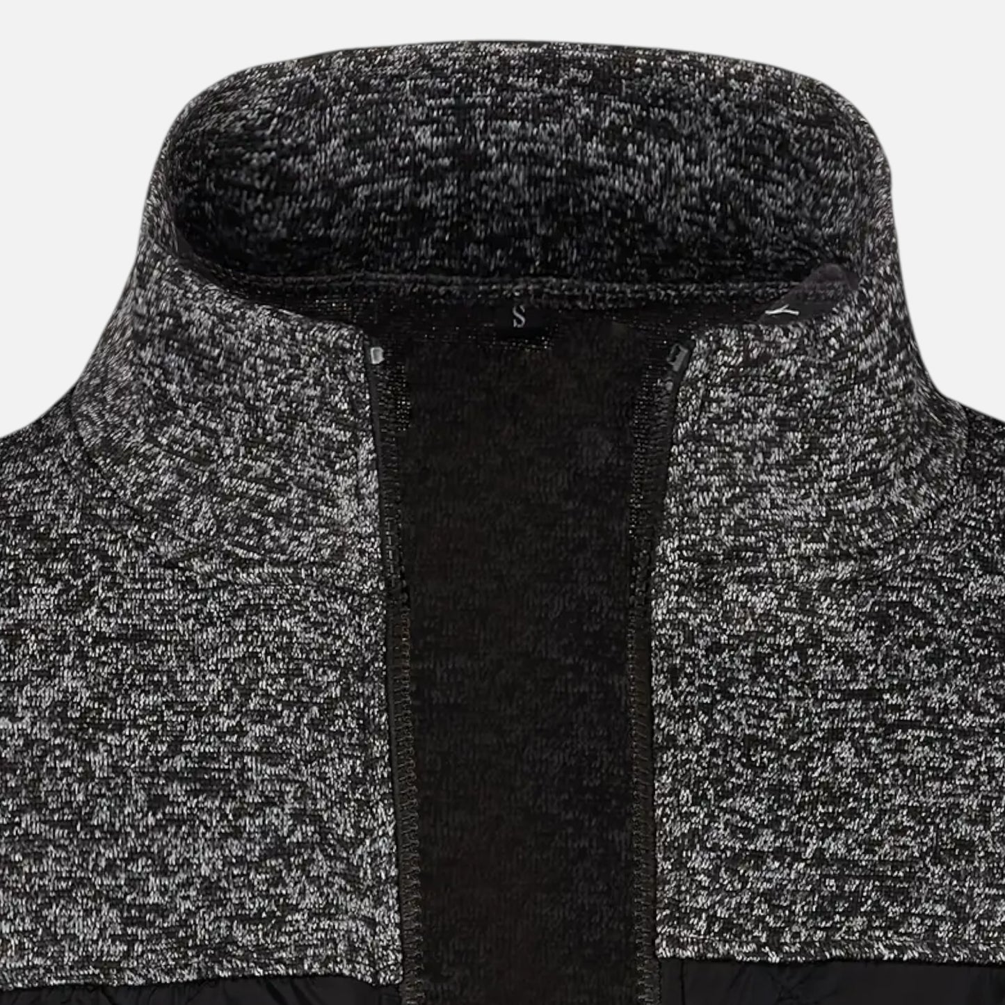 Dorevelle | Men’s Zip Jacket – Refined Knit Autumn Elegance