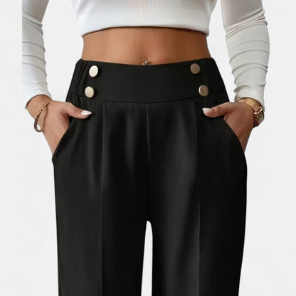 Dorevelle | Elegant French-Inspired Straight-Leg Office Pants