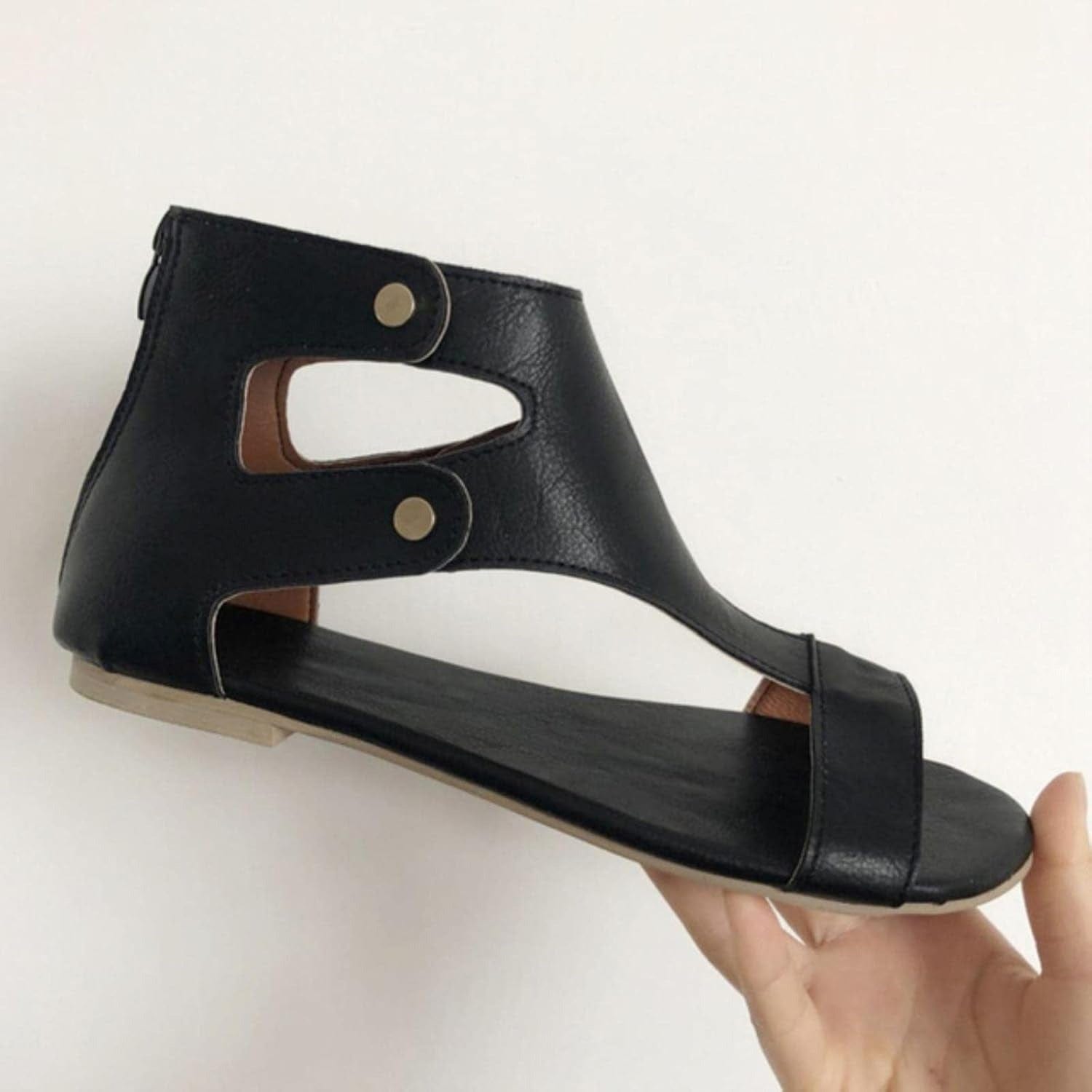 Women Orthopaedic Cutout Ankle Sneakers