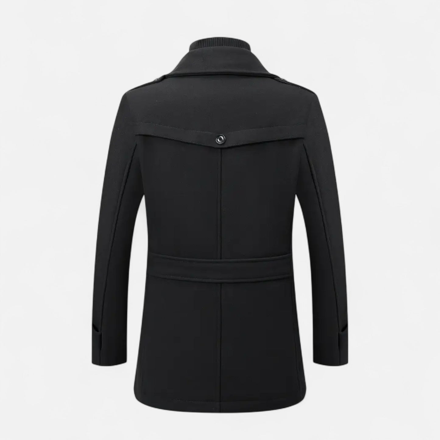 Dorevelle | Men’s Tweed Coat – Slim Heritage Elegance