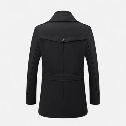 Dorevelle | Men’s Tweed Coat – Slim Heritage Elegance