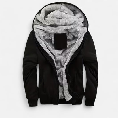 Dorevelle | Men’s Winter Jacket – Fleece-Lined Hooded Elegance