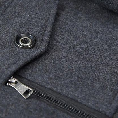 Dorevelle | Men’s Tweed Coat – Slim Heritage Elegance