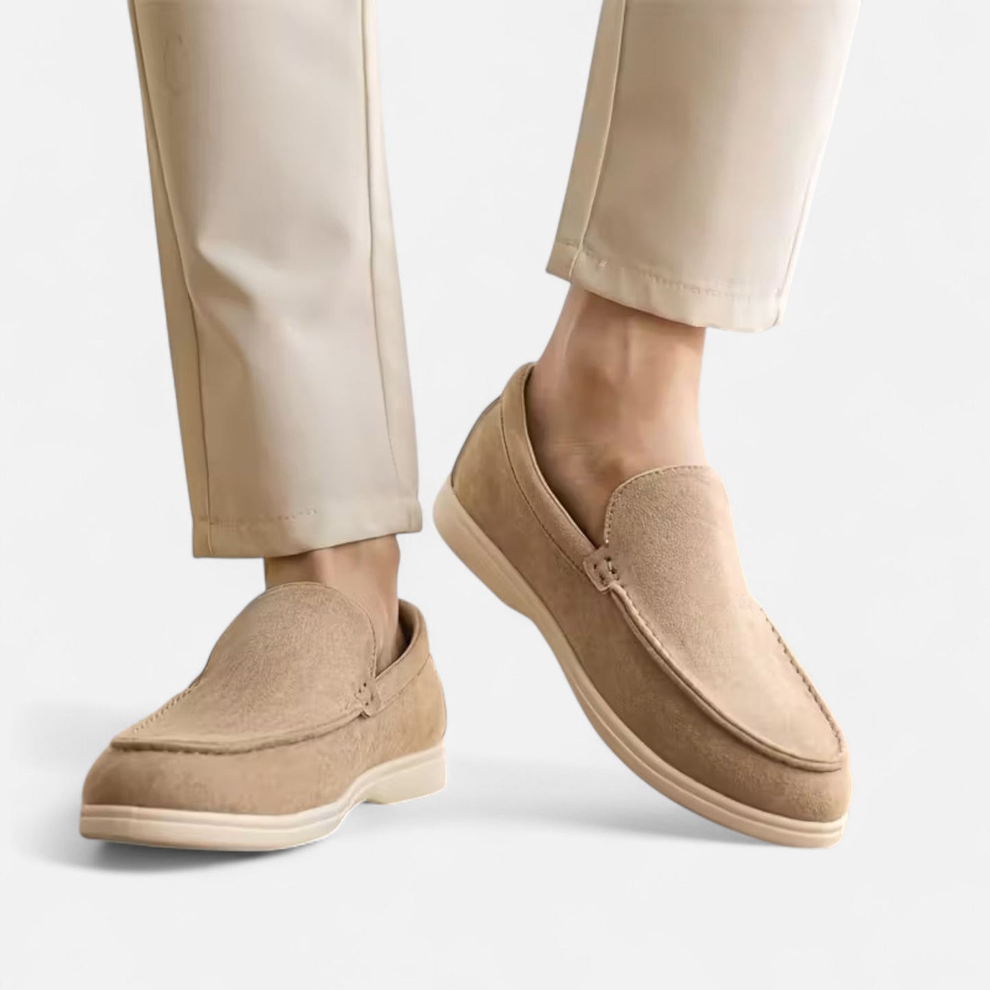 Dorevelle | Men’s Suede Slip-On Loafers