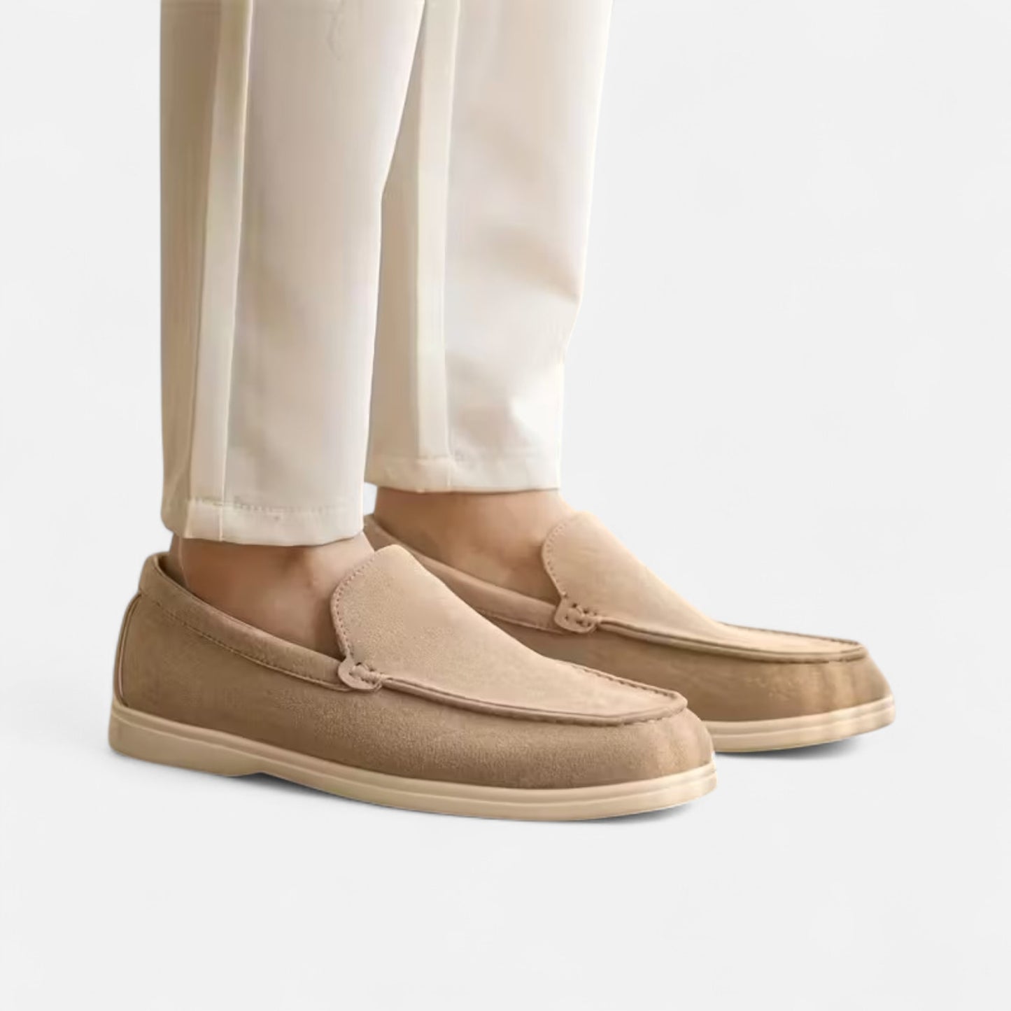 Dorevelle | Men’s Suede Slip-On Loafers