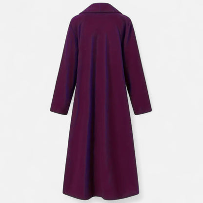 Dorevelle | Women’s Plus Size Overcoat - Lapel Collar Elegance