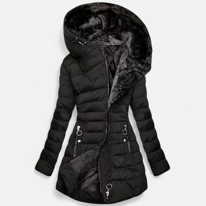 Dorevelle | Women’s Fleece-Lined Hooded Jacket