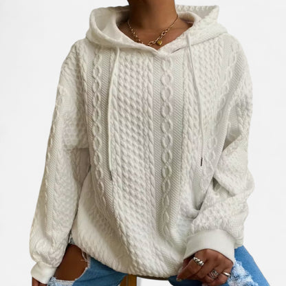 Dorevelle | Women’s Long-Sleeve Hoodie – Relaxed Heritage Style
