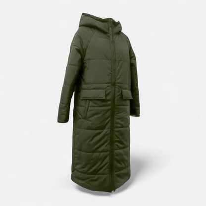 Dorevelle | Women’s Long Padded Coat – Fleece Winter Elegance