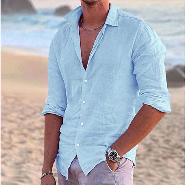 Men's Flowing Summer Shirt