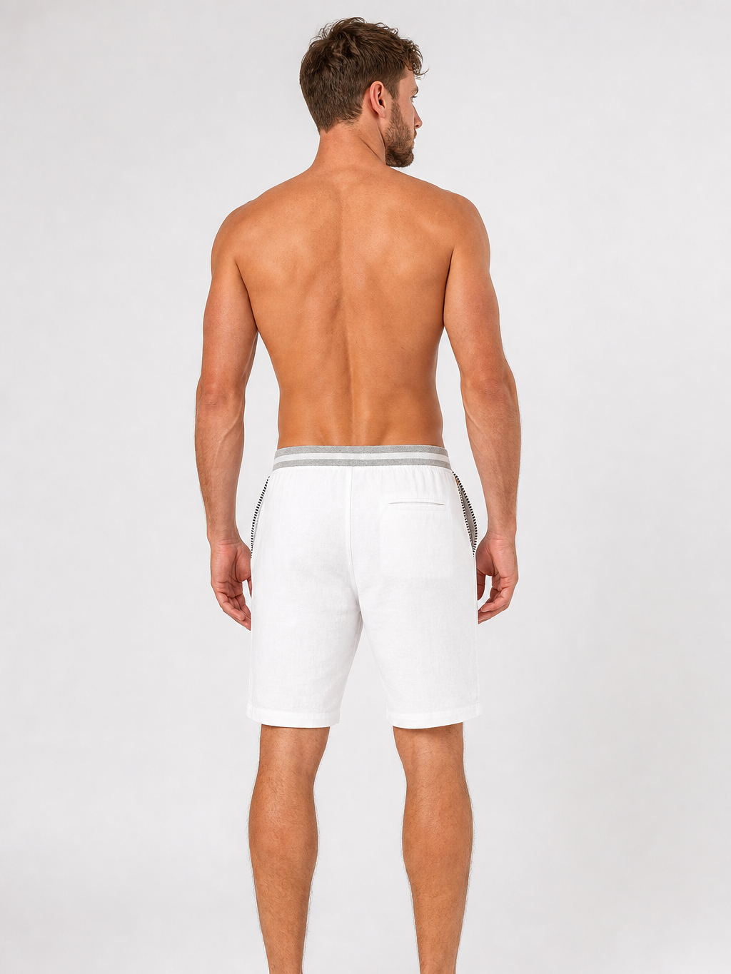Men's Sky Drawstring Summer Shorts