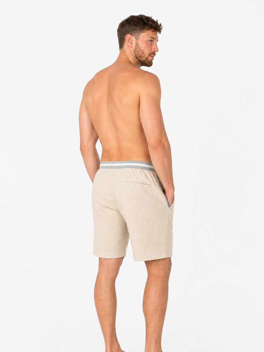 Men's Sky Drawstring Summer Shorts