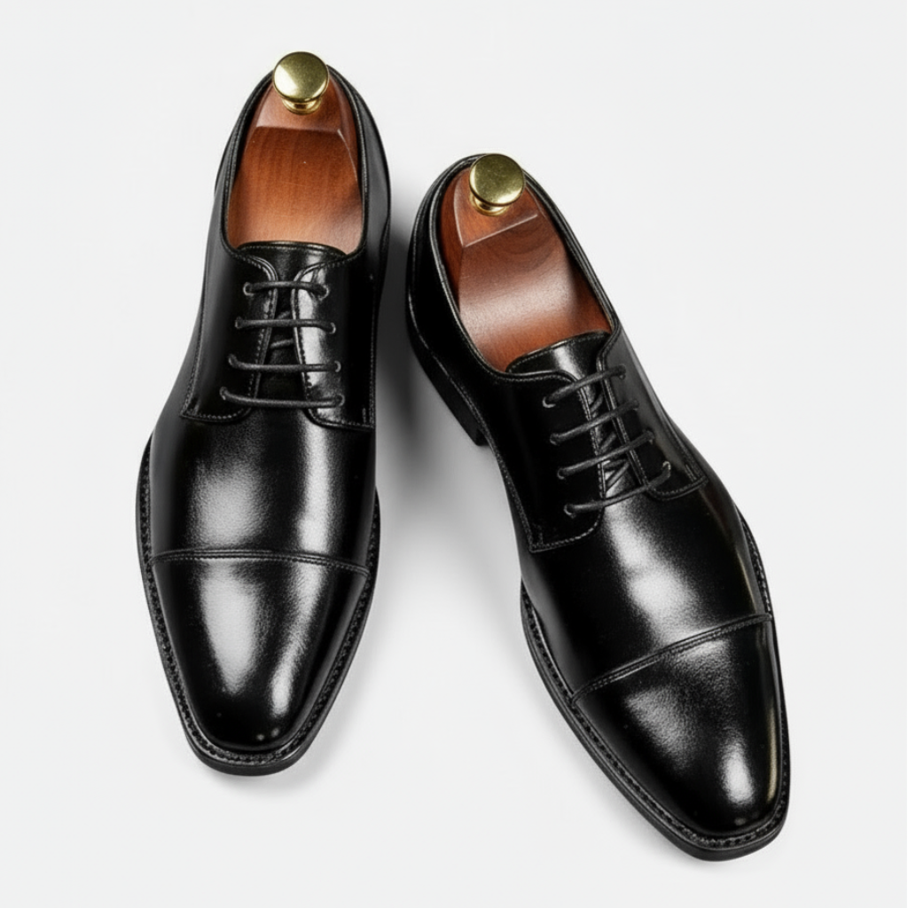 Dorevelle | Men’s Heritage Leather Oxford Shoes – Polished Timeless Elegance