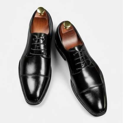 Dorevelle | Men’s Heritage Leather Oxford Shoes – Polished Timeless Elegance