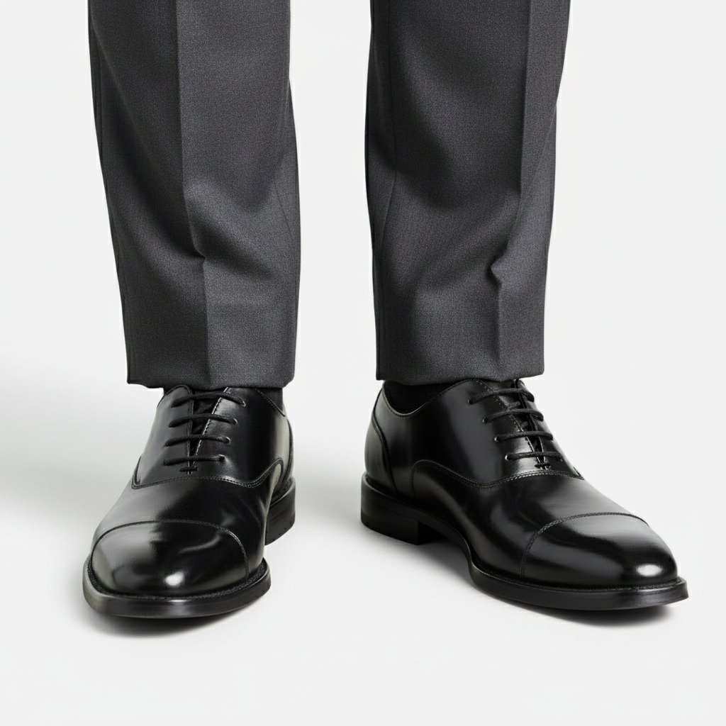 Dorevelle | Men’s Heritage Leather Oxford Shoes – Polished Timeless Elegance