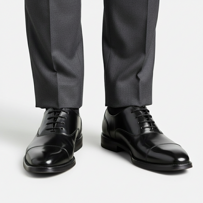 Dorevelle | Men’s Heritage Leather Oxford Shoes – Polished Timeless Elegance