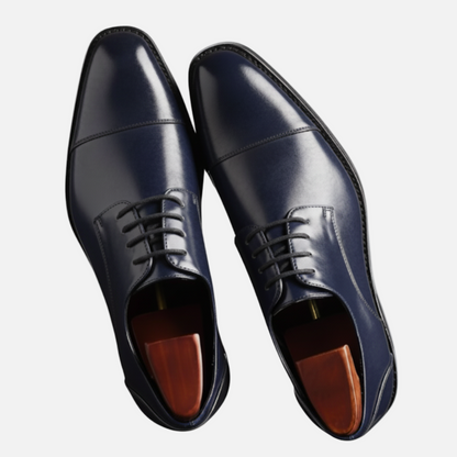 Dorevelle | Men’s Heritage Leather Oxford Shoes – Polished Timeless Elegance