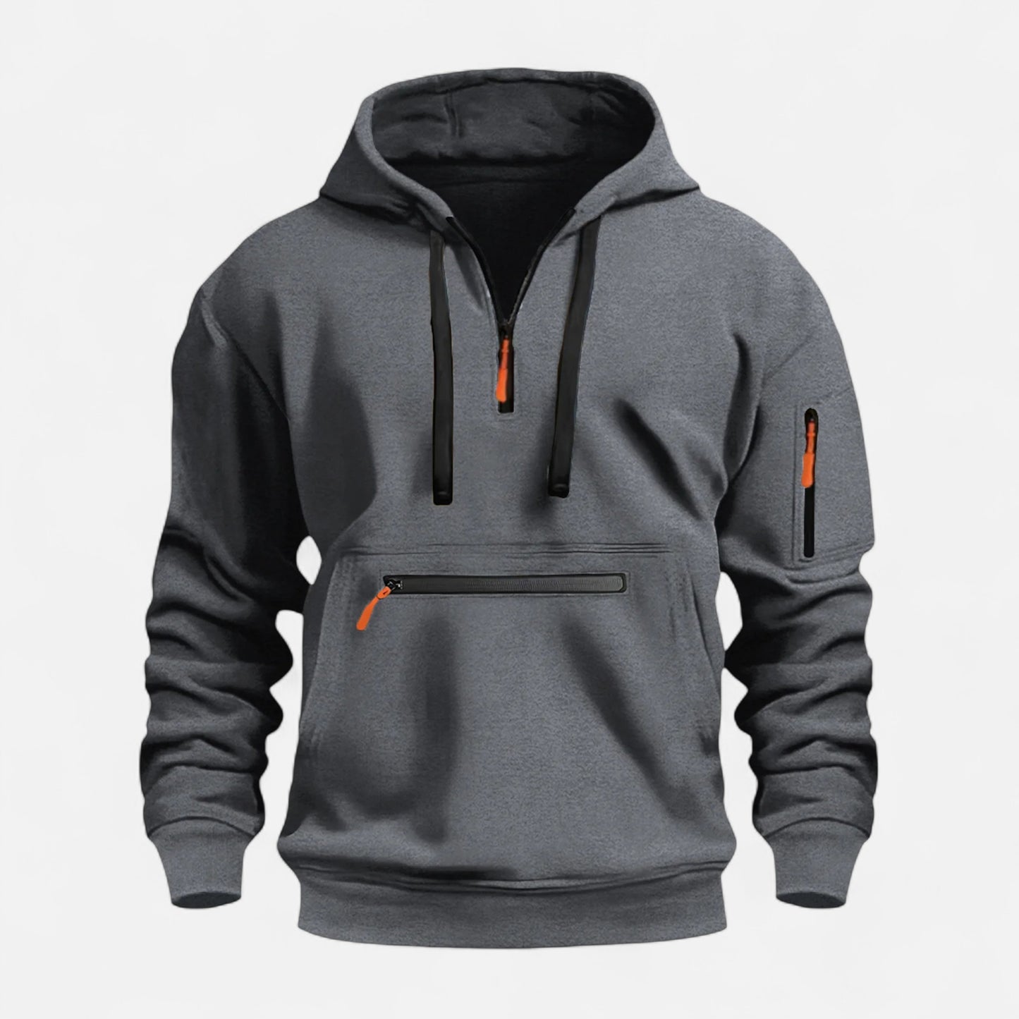 Dorevelle | Men’s Hooded Sweater – Heritage Zip Pullover
