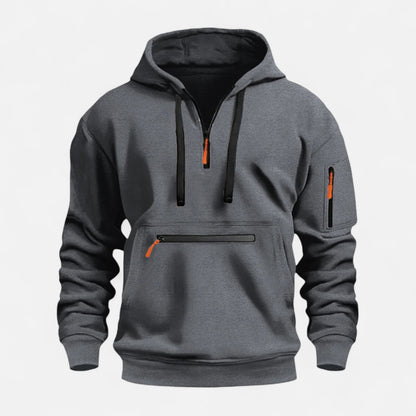 Dorevelle | Men’s Hooded Sweater – Heritage Zip Pullover
