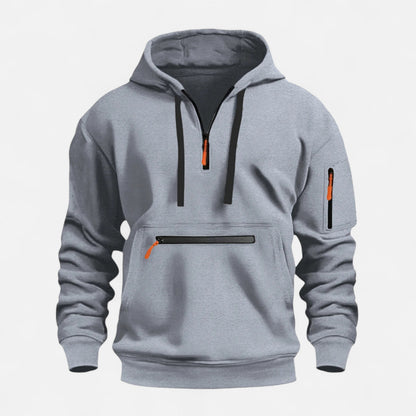 Dorevelle | Men’s Hooded Sweater – Heritage Zip Pullover