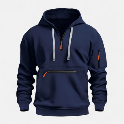 Dorevelle | Men’s Hooded Sweater – Heritage Zip Pullover
