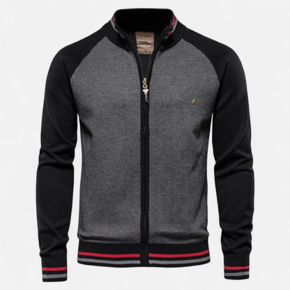 Dorevelle | Men’s Zipped Sweater – Heritage Cotton Knit